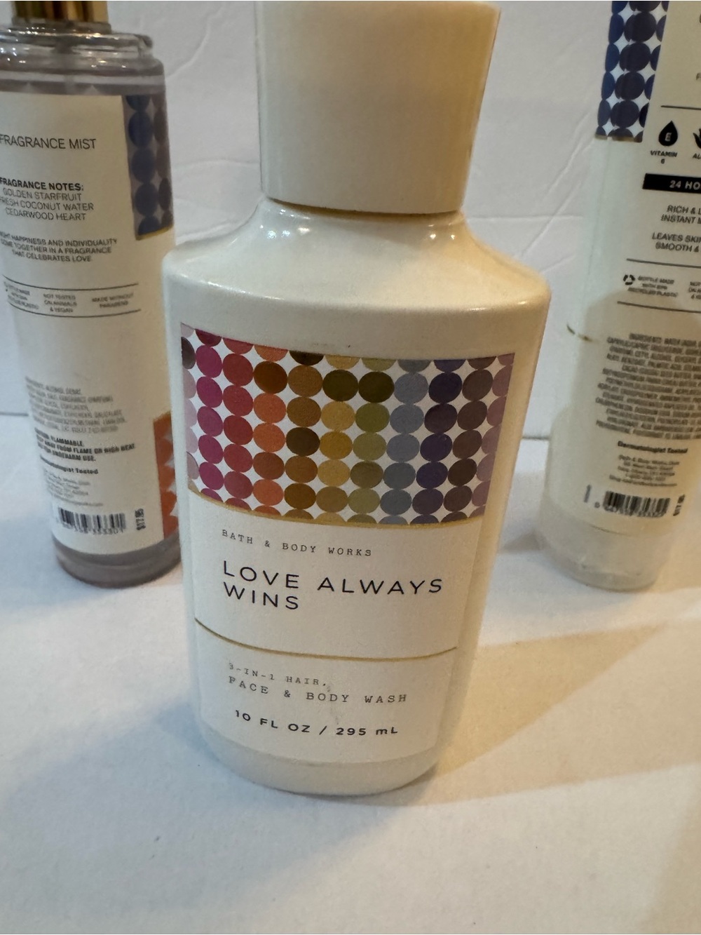 Bath & Body Works Love Always Wins Body Wash, Cream & Mist - Picture 3 of 7